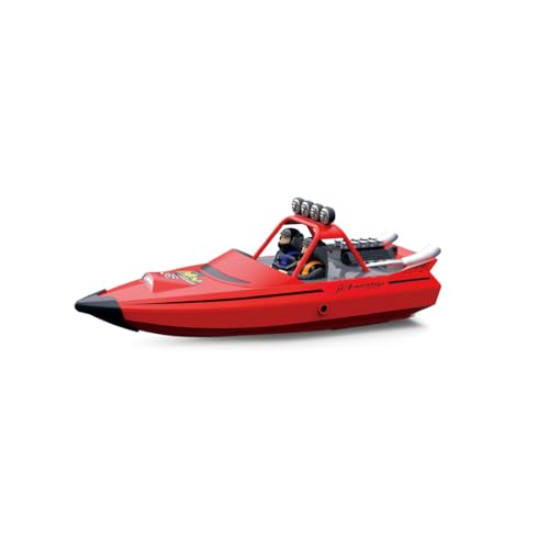 NULA RC Boot mit Lichtern für Erwachsene Jugendliche, 2,4 GHz Elektrisch Ferngesteuertes Turbojet-Schnellboot, 30 Km/h Schnelles Großes Wasserdichtes Rennboot NULA RC Boot mit Lichtern für Erwachsene Jugendliche, 2,4 GHz Elektrisch Ferngesteuertes Turbojet-Schnellboot, 30 Km/h Schnelles Großes Wasserdichtes Rennboot von NULA
