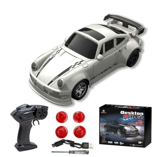 NULA RC Drift Auto im Maßstab 1:64, Hochgeschwindigkeits 4WD Mini Vollproportional RTR 2,4-GHz Fernbedienungsauto Sportfahrzeugmodell, Hobby-Desktop Geschenk für Erwachsene NULA RC Drift Auto im Maßstab 1:64, Hochgeschwindigkeits 4WD Mini Vollproportional RTR 2,4-GHz Fernbedienungsauto Sportfahrzeugmodell, Hobby-Desktop Geschenk für Erwachsene von NULA