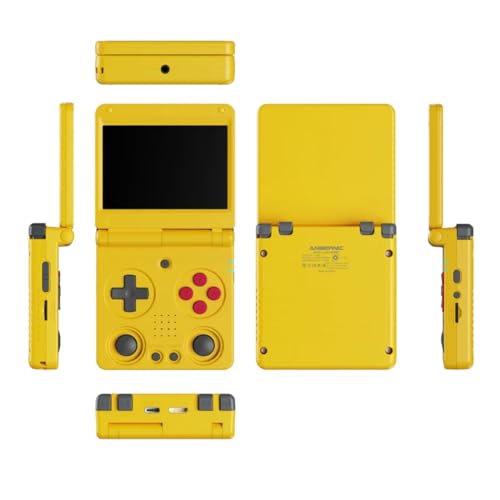 NULA RG 34XXSP Flip Retro Handheld Spielekonsole, mit 64G +128G TF-Karte / 8000+ Klassischen Spielen, 3,4-Zoll-IPS-Bildschirm, Linux 64-Bit Cortex-A53 CPU Videospiel-Player für Erwachsene NULA RG 34XXSP Flip Retro Handheld Spielekonsole, mit 64G +128G TF-Karte / 8000+ Klassischen Spielen, 3,4-Zoll-IPS-Bildschirm, Linux 64-Bit Cortex-A53 CPU Videospiel-Player für Erwachsene von NULA