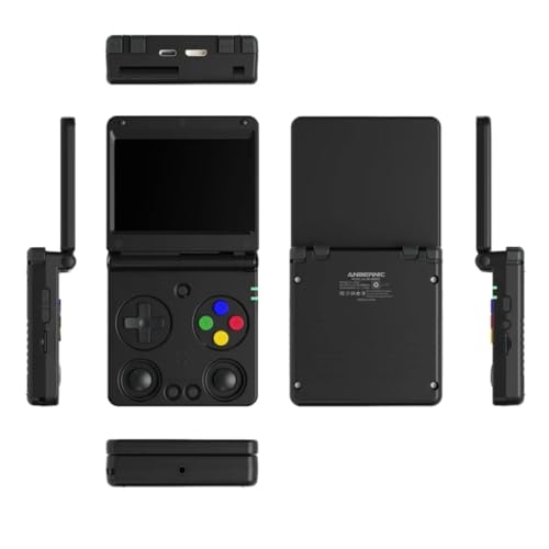 NULA RG 34XXSP Flip Retro Handheld Spielekonsole, mit 64G +256GTF-Karte / 11000+ Klassischen Spielen, 3,4-Zoll-IPS-Bildschirm, Linux 64-Bit Cortex-A53 CPU Videospiel-Player für Erwachsene NULA RG 34XXSP Flip Retro Handheld Spielekonsole, mit 64G +256GTF-Karte / 11000+ Klassischen Spielen, 3,4-Zoll-IPS-Bildschirm, Linux 64-Bit Cortex-A53 CPU Videospiel-Player für Erwachsene von NULA