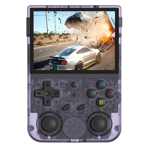 RG353V Retro Handheld Spielekonsole 16G+256G mit 34000 Spielen, 3,5-Zoll-IPS-Bildschirm, Linux/Android11-System, Retro-Arcade-Handheld-Emulator-Videoplayer, Support WiFi von NULA