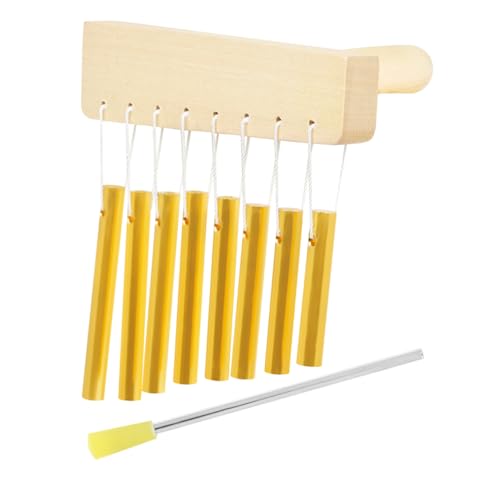 NULYLU 1 Set Aluminiumrohr Glockenanordnung, Schlagspielzeug, Kinder Schlagspiel, 8 Ton Glockenspiel, Schlaginstrumente, Windspiel Für Schlaginstrumente, 8 Ton Windspiel, Kinderspielzeug NULYLU 1 Set Aluminiumrohr Glockenanordnung, Schlagspielzeug, Kinder Schlagspiel, 8 Ton Glockenspiel, Schlaginstrumente, Windspiel Für Schlaginstrumente, 8 Ton Windspiel, Kinderspielzeug von NULYLU