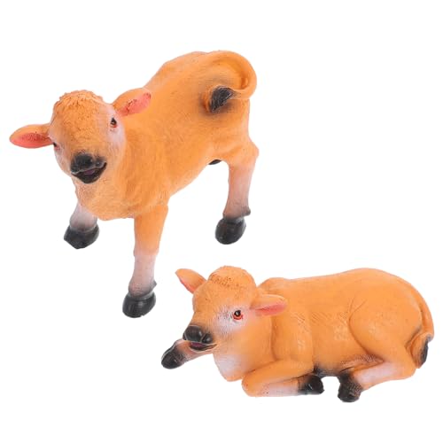 NULYLU 2 Stück Bonsai Zubehör, Kleine Kuhfiguren, Miniatur Kuhfiguren, Stalltierspielzeug, Stofftier, Kuh, Bullenfigur, Kuh Cupcake Topper, Mini Kühe Aus Kunstharz, Ausgestopfte Kuh NULYLU 2 Stück Bonsai Zubehör, Kleine Kuhfiguren, Miniatur Kuhfiguren, Stalltierspielzeug, Stofftier, Kuh, Bullenfigur, Kuh Cupcake Topper, Mini Kühe Aus Kunstharz, Ausgestopfte Kuh von NULYLU