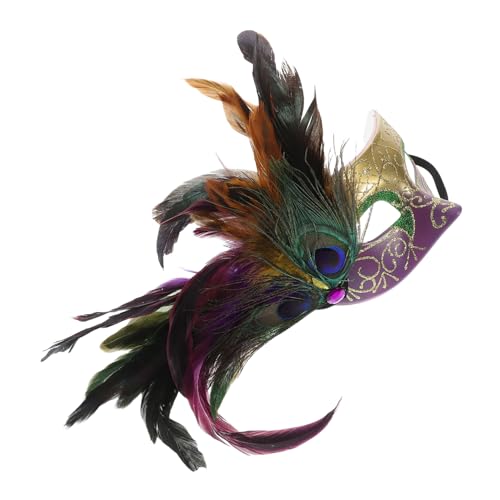 NULYLU Karnevalsmaske Maskenball Farbige Maske Mottoparty Maske Feier-Maske Partymasken halloween masken Karnevalskostüme für Frauen Halloween-Kostümmasken Karneval Maske Feder NULYLU Karnevalsmaske Maskenball Farbige Maske Mottoparty Maske Feier-Maske Partymasken halloween masken Karnevalskostüme für Frauen Halloween-Kostümmasken Karneval Maske Feder von NULYLU