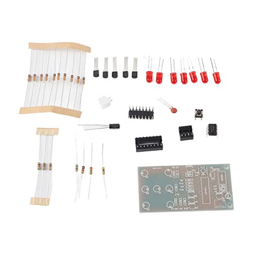 ELEKTRONISCHER WÜRFEL BAUSATZ MIT LED-WÜRFEL FÜR Spass ELEKTRONIKPRODUKTION Set BLAU GRÜN von NUMNBE