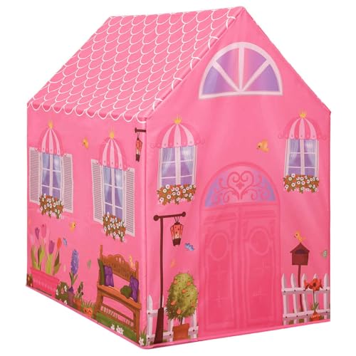 Kinderspielzelt Rosa Schloss Design Beständig Wasserdicht Polyester Groß Komfortabel Für Kinder von NUMNBE