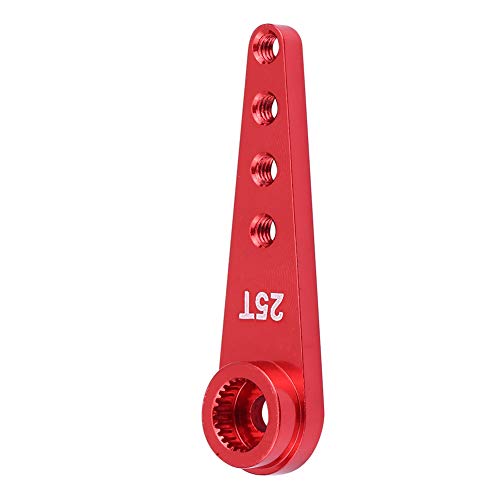 NUMNBE Aluminiumlegierung 25T Servoarm für WPL 1627 RC LKW, Hochwertige CNC-Bearbeitung für präzise Leistung, Blau oder Rot NUMNBE Aluminiumlegierung 25T Servoarm für WPL 1627 RC LKW, Hochwertige CNC-Bearbeitung für präzise Leistung, Blau oder Rot von NUMNBE