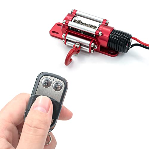 NUMNBE Auto Seilwinde 1 10 1 8 Ersatzteil realistische Simulation Fernbedienung Auto mit Schrauben und Controller für RC Geländewagen NUMNBE Auto Seilwinde 1 10 1 8 Ersatzteil realistische Simulation Fernbedienung Auto mit Schrauben und Controller für RC Geländewagen von NUMNBE