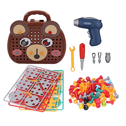 NUMNBE Bohrer Puzzle Set Elektrisches Lernspielzeug DIY Konstruktionsbausteine für Kinder NUMNBE Bohrer Puzzle Set Elektrisches Lernspielzeug DIY Konstruktionsbausteine für Kinder von NUMNBE