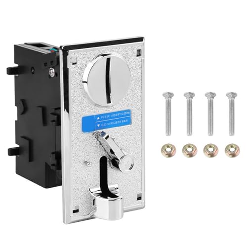 NUMNBE Elektronischer CPU-Münzsortierer mit fortschrittlicher Technologie für -Spiele Geeignet für alle Tokens- und Münzarten Kontrolliert durch CPU-Programm für hohe Genauigkeit in der von NUMNBE