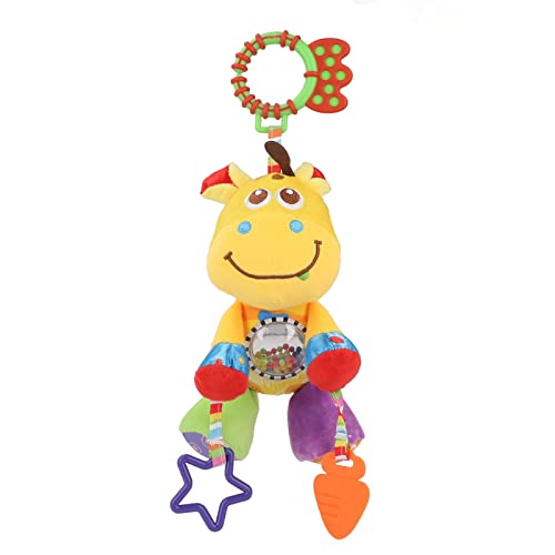 NUMNBE Kinderwagen Rasselspielzeug Buntes Babydeckershängespielzeug mit Teether (Type 1) von NUMNBE
