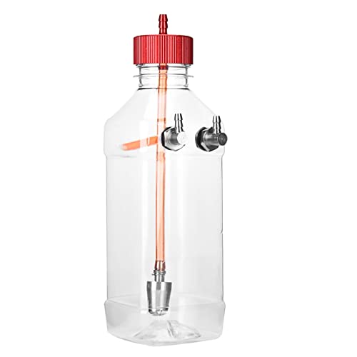 NUMNBE RC -Kraftstofftank transparente Kunststoff Hochfestigkeit CNC Metallkappe Easy Installation für RC -Flugzeug -Hobbyisten (360ml (for 26-40CC Aircraft)) von NUMNBE