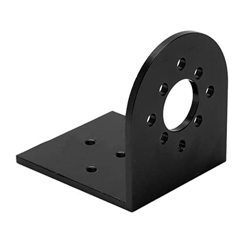 NUMNBE RC Motor Basis Metall L Form Bürstenlose Motor Halterung Sitz 4082 5055 Motoren 25mm/30mm Loch Abstand CNC-Bearbeitung Aluminium Legierung Leichte Fernbedienung Autoteile (Schwarz) von NUMNBE