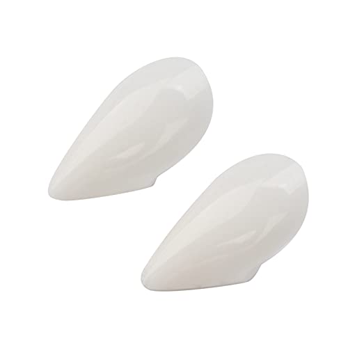 NUMNBE Vampire Reißzähne - realistische Harzzähne für Halloween -Cosplay -Requisiten, anpassbar für Passform, ideal für Partys und Veranstaltungen (15mm) von NUMNBE
