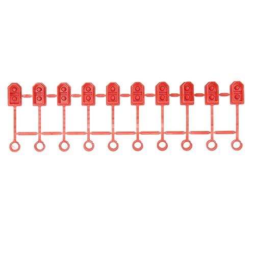 NUMNBE XT60 Stecker Schutzkappen Gummi Terminal Staubschutz Schutzabdeckung für RC Lithium Batterie Rot 10 Stück von NUMNBE