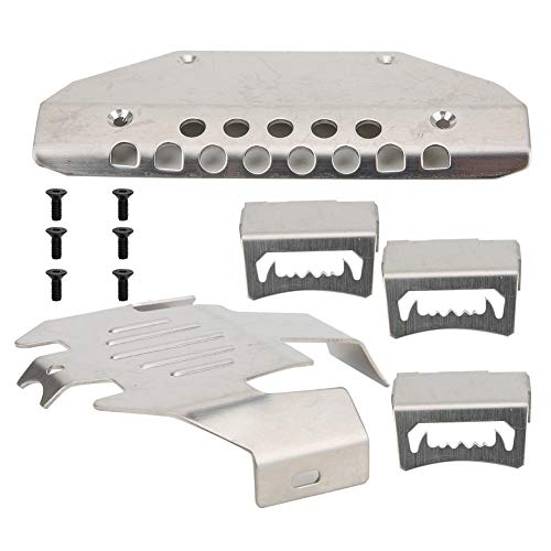 Stainless Steel Chassis Schutzbleche Schutzplatte Passend für Traxxas -6 G63 6-Rad RC Auto von NUMNBE