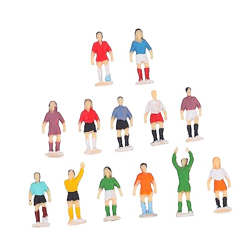 NUOBESTY 1 Sandtischfußballmann Figurenfußball Kleine Puppenhausmenschen Winzige Menschen Action Figur Mini-Leute Fußball-minifigur-Modell Sportzubehör Beweglich Märchengarten Plastik Kind NUOBESTY 1 Sandtischfußballmann Figurenfußball Kleine Puppenhausmenschen Winzige Menschen Action Figur Mini-Leute Fußball-minifigur-Modell Sportzubehör Beweglich Märchengarten Plastik Kind von NUOBESTY