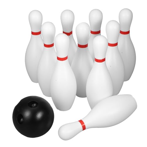 NUOBESTY Bowling Spiele Für Kegelspiel Kinder Bowling Tisch-familienspiele Spielzeuggeschenke Pow Plastik Weiß FüR Drinnen Und DraußEn NUOBESTY Bowling Spiele Für Kegelspiel Kinder Bowling Tisch-familienspiele Spielzeuggeschenke Pow Plastik Weiß FüR Drinnen Und DraußEn von NUOBESTY