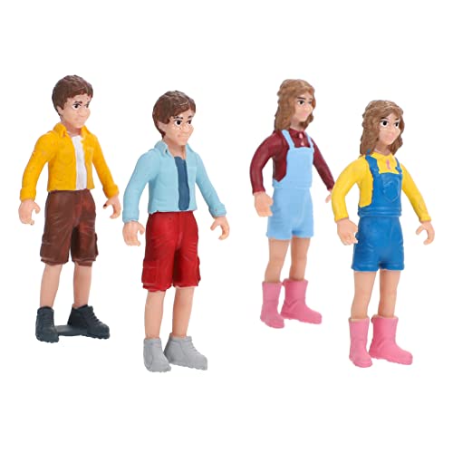 NUOBESTY 1 Satz Charaktermodell Simulierte Menschenfiguren Mini-actionfiguren Nachgeahmte Menschenfiguren Zug Spielzeug Winzige Menschenstatue Modelle Junge Requisiten PVC von NUOBESTY