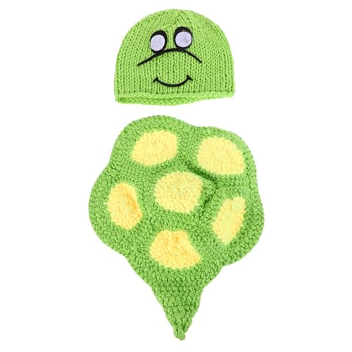 NUOBESTY 1 Satz Fotografie Kleidung Kleiderstütze Fotoshooting-outfits Für Neugeborene -tier-kostüm Schildkrötenkleidung Säuglingsfotografie-outfits Mädchen Neugeborene Kostüme Acryl von NUOBESTY