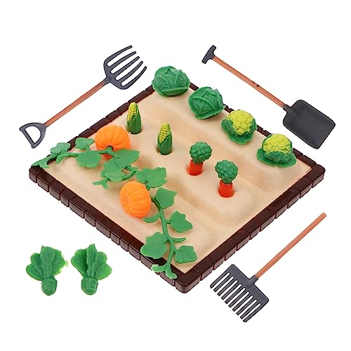 NUOBESTY 1 Satz Mini-Schaufelrechen puppenstube Garten zubehör Mini-Gemüsefeldverzierung Modelle Modell eines landwirtschaftlichen Werkzeugs Mini-Modell klein schmücken Ornament Eisenrechen NUOBESTY 1 Satz Mini-Schaufelrechen puppenstube Garten zubehör Mini-Gemüsefeldverzierung Modelle Modell eines landwirtschaftlichen Werkzeugs Mini-Modell klein schmücken Ornament Eisenrechen von NUOBESTY