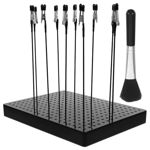 NUOBESTY 1 Satz Modellfarbbasis reinigungsbürste Airbrush Hobby Model Teile Metall Modellierungswerkzeuge Metall Modellmalerei Bieger Alligator Clip Sticks Metall Memo-Clip Kunststoff Black NUOBESTY 1 Satz Modellfarbbasis reinigungsbürste Airbrush Hobby Model Teile Metall Modellierungswerkzeuge Metall Modellmalerei Bieger Alligator Clip Sticks Metall Memo-Clip Kunststoff Black von NUOBESTY