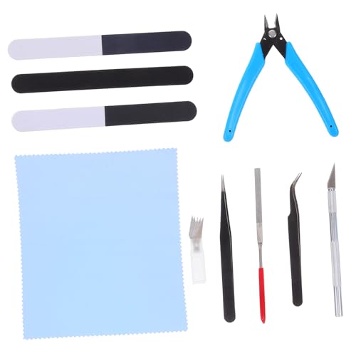 NUOBESTY 1 Satz Modellwerkzeugsatz Modellbau Werkzeug Modell zur Herstellung von Tools reparieren Modell Werkzeugkasten Modellbauwerkzeuge Modellierungswerkzeuge Eisen NUOBESTY 1 Satz Modellwerkzeugsatz Modellbau Werkzeug Modell zur Herstellung von Tools reparieren Modell Werkzeugkasten Modellbauwerkzeuge Modellierungswerkzeuge Eisen von NUOBESTY