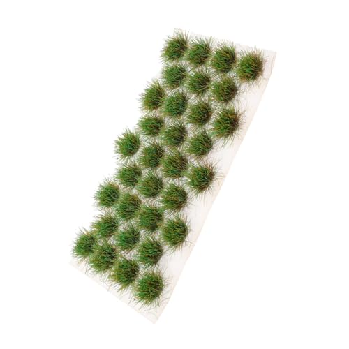 NUOBESTY 1 Set Modell Sandtisch Rasen Miniaturrasen Handgefertigter Rasen Miniaturmodell Grasrasen Handgefertigter Rasen Miniaturrasen Statisches Gras Modellgras Miniaturgrasbüschel von NUOBESTY