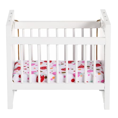 NUOBESTY 1 Stück Miniatur Bett Modell Spielzeug Für Puppenhaus Dekorative Möbel Weiß Kunststoff NUOBESTY 1 Stück Miniatur Bett Modell Spielzeug Für Puppenhaus Dekorative Möbel Weiß Kunststoff von NUOBESTY