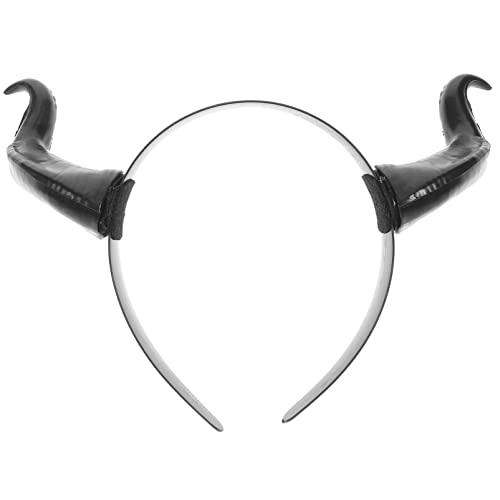 NUOBESTY 1 Stück Ochsenhorn-Stirnband – Teufelshorn-Kostüm-Haar-Accessoire Für Cosplay Halloween Party Und Verkleidung NUOBESTY 1 Stück Ochsenhorn-Stirnband – Teufelshorn-Kostüm-Haar-Accessoire Für Cosplay Halloween Party Und Verkleidung von NUOBESTY
