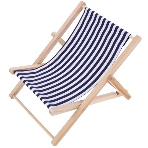 NUOBESTY 1 X Mini-Strandstuhl Faltbarer Loungesessel Für Puppenhäuser Niedlicher Telefonständer Aus Holz Für Schreibtischornamente Im Homeoffice Und Tortenaufsatz-Dekorationen NUOBESTY 1 X Mini-Strandstuhl Faltbarer Loungesessel Für Puppenhäuser Niedlicher Telefonständer Aus Holz Für Schreibtischornamente Im Homeoffice Und Tortenaufsatz-Dekorationen von NUOBESTY