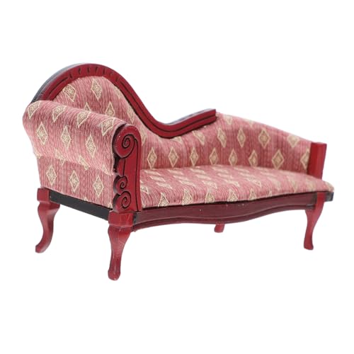 NUOBESTY 1:12 Miniatur Puppenhaus Sofa Sessel Vintage Design Miniatur Puppenhaus Sofa Miniatur Wohnzimmer Accessoire NUOBESTY 1:12 Miniatur Puppenhaus Sofa Sessel Vintage Design Miniatur Puppenhaus Sofa Miniatur Wohnzimmer Accessoire von NUOBESTY