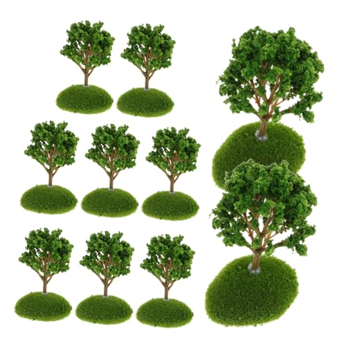 NUOBESTY 10 Stück Miniatur-bäume-Modell – Realistische Mini-bäume Kunststoff Für DIY-Landschaft, Landschaft, Sandtisch, Home-Office-Dekoration, Landschaft NUOBESTY 10 Stück Miniatur-bäume-Modell – Realistische Mini-bäume Kunststoff Für DIY-Landschaft, Landschaft, Sandtisch, Home-Office-Dekoration, Landschaft von NUOBESTY