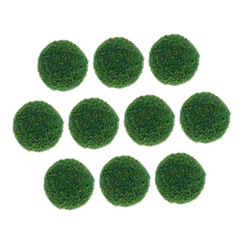 NUOBESTY 10 Stück Realistische Grüne Topiary Kugeln für DIY Sandtisch Puppenhaus und Landschaften Pflegeleicht Platzsparend Dekorative Grasbälle NUOBESTY 10 Stück Realistische Grüne Topiary Kugeln für DIY Sandtisch Puppenhaus und Landschaften Pflegeleicht Platzsparend Dekorative Grasbälle von NUOBESTY