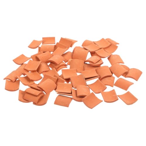 NUOBESTY 100 Stück Mikrolandschaftssimulationssteine Mini -Fliesen für Handwerk simulierte kleine Dachziegel puppenhaus zubehör Modellbau ziegelsteine Mini -Dachfliesen für Handwerk Ton NUOBESTY 100 Stück Mikrolandschaftssimulationssteine Mini -Fliesen für Handwerk simulierte kleine Dachziegel puppenhaus zubehör Modellbau ziegelsteine Mini -Dachfliesen für Handwerk Ton von NUOBESTY