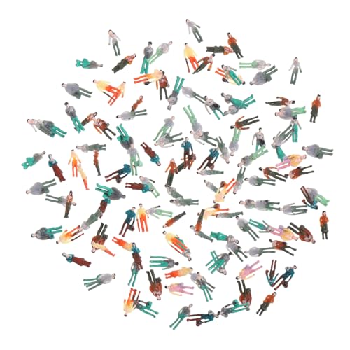 NUOBESTY Set Mit 100 Bemalten Kunststoffformen Personenfiguren Formen Im Maßstab N 1:150 Fertig Bemalt NUOBESTY Set Mit 100 Bemalten Kunststoffformen Personenfiguren Formen Im Maßstab N 1:150 Fertig Bemalt von NUOBESTY