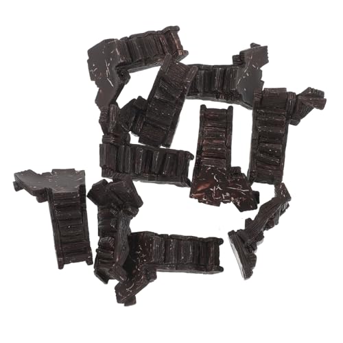 NUOBESTY 10Stücke Miniature Resin Staircase for Tiny House Decoration Realistic Dollhouse Accessories for DIY Projects and Micro Landscapes NUOBESTY 10Stücke Miniature Resin Staircase for Tiny House Decoration Realistic Dollhouse Accessories for DIY Projects and Micro Landscapes von NUOBESTY