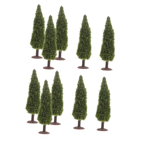 NUOBESTY 10 Stück Realistische Mini-kiefernbäume Für Weihnachtsdekorationen Modellbahnlandschaft Künstliche Weihnachtsbäume Grünlandschaft NUOBESTY 10 Stück Realistische Mini-kiefernbäume Für Weihnachtsdekorationen Modellbahnlandschaft Künstliche Weihnachtsbäume Grünlandschaft von NUOBESTY