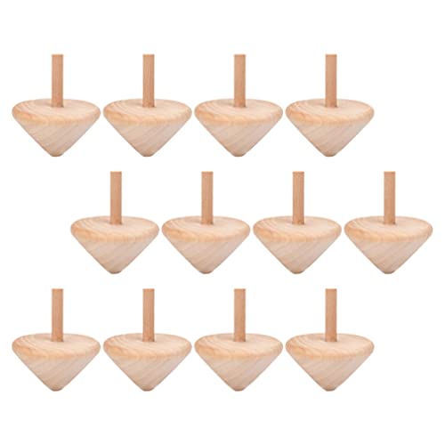 NUOBESTY 12 Stück Hölzerne Gyro-Spielzeuge Leere Kreisel Unvollendete Gyro-DIY-Malerei Gedrehtes Gyro-Spielzeug Handgefertigte Projekte NUOBESTY 12 Stück Hölzerne Gyro-Spielzeuge Leere Kreisel Unvollendete Gyro-DIY-Malerei Gedrehtes Gyro-Spielzeug Handgefertigte Projekte von NUOBESTY
