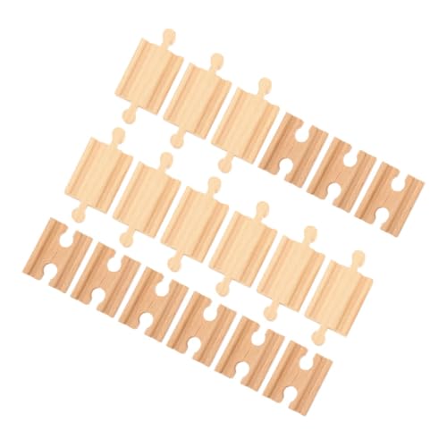 NUOBESTY Bauen Sie Ihre Eigenen Eisenbahnschienen 18-teiliges Holzspielzeug Pädagogischer Spaß Für Jungen Und Mädchen NUOBESTY Bauen Sie Ihre Eigenen Eisenbahnschienen 18-teiliges Holzspielzeug Pädagogischer Spaß Für Jungen Und Mädchen von NUOBESTY