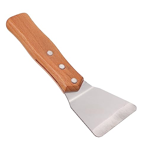 NUOBESTY 1Stück Grill Schaber Mit Ergonomischem Holzgriff Robustes Filmwerkzeug Für Tapetenablösung Und Reinigung Langlebig Und Praktisch Für Verschiedene Oberflächen Und Anwendungen NUOBESTY 1Stück Grill Schaber Mit Ergonomischem Holzgriff Robustes Filmwerkzeug Für Tapetenablösung Und Reinigung Langlebig Und Praktisch Für Verschiedene Oberflächen Und Anwendungen von NUOBESTY