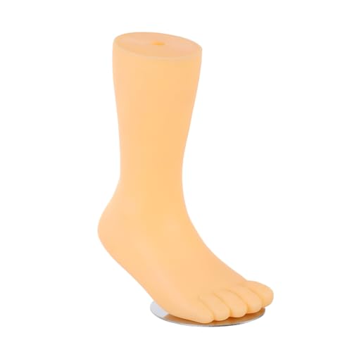 NUOBESTY 1Stk Kinderfußmodell Sockenhalter Socken für Babys sockenschuhe Regal Kunststoff-Fußformen für Kleinkinder Kleinkindsocken unterstützen menschlicher Körper Fußsocken Fußkettchen von NUOBESTY