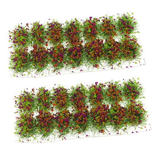NUOBESTY 2 Kisten Grasschuppen Miniatur Künstlich Zug Kunstrasen-Cluster Mini-Gras-Cluster Selber Machen Sandtischgras Grasverzierung Statisches Grasbüschelmodell Mini-grasbüschel Harz NUOBESTY 2 Kisten Grasschuppen Miniatur Künstlich Zug Kunstrasen-Cluster Mini-Gras-Cluster Selber Machen Sandtischgras Grasverzierung Statisches Grasbüschelmodell Mini-grasbüschel Harz von NUOBESTY