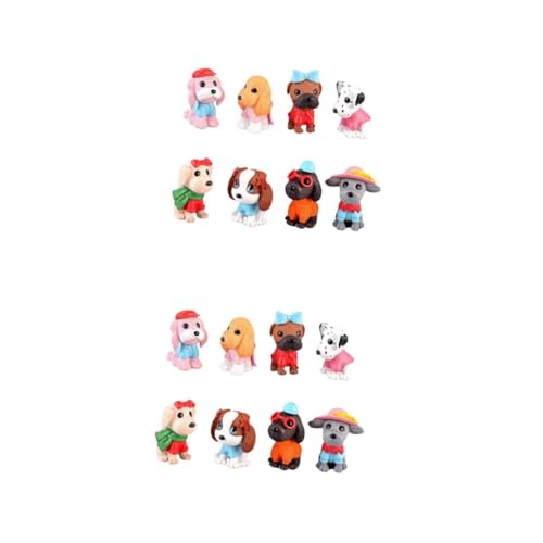 NUOBESTY 2 Sätze Cartoon Dog Ornamente Dekoration Kuchen Schmuck Kuchen Kuchen Oramentkuchen Topper Figur Harz 8 Stück * 2 NUOBESTY 2 Sätze Cartoon Dog Ornamente Dekoration Kuchen Schmuck Kuchen Kuchen Oramentkuchen Topper Figur Harz 8 Stück * 2 von NUOBESTY