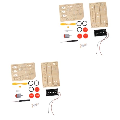 NUOBESTY 2 Sätze DIY Holz Flugzeug Modell für Bildungsspielzeug ohne Batterie Bastelset für Jungen und Spaß für Drinnen und Draußen NUOBESTY 2 Sätze DIY Holz Flugzeug Modell für Bildungsspielzeug ohne Batterie Bastelset für Jungen und Spaß für Drinnen und Draußen von NUOBESTY