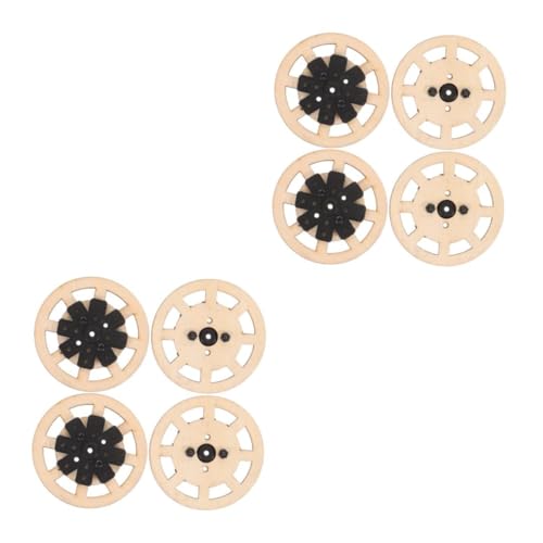 NUOBESTY 2 Sätze Kleine Spielzeugautoräder Rennwagenrad Teile Zubehör Für Rc-Autos Kognitives Modell Zubehör Für Spielzeugautos Spielzeugreifen Fürs Auto Holz 4 Stück * 2 NUOBESTY 2 Sätze Kleine Spielzeugautoräder Rennwagenrad Teile Zubehör Für Rc-Autos Kognitives Modell Zubehör Für Spielzeugautos Spielzeugreifen Fürs Auto Holz 4 Stück * 2 von NUOBESTY
