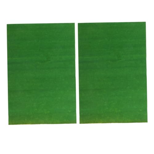 NUOBESTY 2 Stück Künstliche Grasmatte für Modell Realistisches für Balkon und Garten DIY Szenen für Kreative Gartendekoration von NUOBESTY