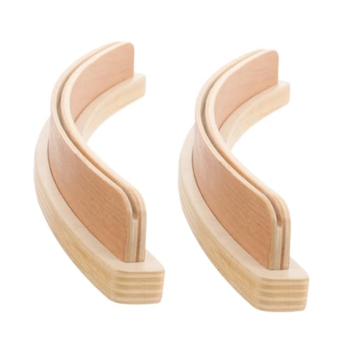 NUOBESTY 2 Stück Poker -anzeigeständer Kartenhalter Für Spielkartenhalter Spielkartenfach Kartenhalter Für Spielkarten Kartenständer-Organizer Spielkartenzubehör Beige Hölzern von NUOBESTY