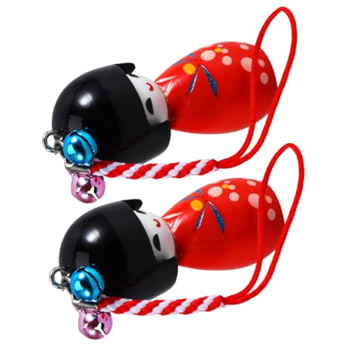 NUOBESTY 2 Stück Puppenanhänger Im Japanischen Stil Asiatischer Schlüsselanhänger Tai Chi Puppe Japanische Souvenirs Asiatische Kimono Puppe Sammlerfigur Chinesische Puppe NUOBESTY 2 Stück Puppenanhänger Im Japanischen Stil Asiatischer Schlüsselanhänger Tai Chi Puppe Japanische Souvenirs Asiatische Kimono Puppe Sammlerfigur Chinesische Puppe von NUOBESTY