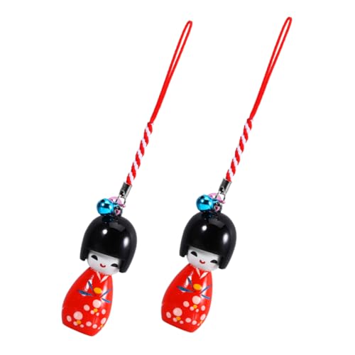 NUOBESTY 2 Stück Puppenanhänger Im Japanischen Stil Traditionelle Japanische Puppe Asiatischer Schlüsselanhänger Puppenornamente Japanische Souvenirs Asiatische Kimono Puppe NUOBESTY 2 Stück Puppenanhänger Im Japanischen Stil Traditionelle Japanische Puppe Asiatischer Schlüsselanhänger Puppenornamente Japanische Souvenirs Asiatische Kimono Puppe von NUOBESTY